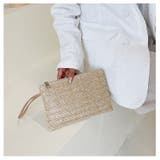 クラッチバッグ ストローバッグ レディース | PlusNao | 詳細画像7 