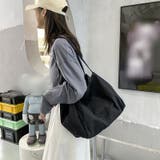 トートバッグ ショルダーバッグ キャンバス地 | PlusNao | 詳細画像5 