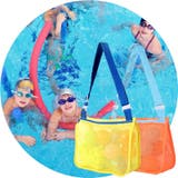 プールバッグ ビーチバッグ メッシュバッグ | PlusNao | 詳細画像3 