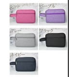 セカンドバッグ トラベルポーチ レディース | PlusNao | 詳細画像14 