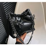 ショルダーバッグ 巾着バッグ 肩掛け | PlusNao | 詳細画像15 