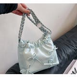 ショルダーバッグ 巾着バッグ 肩掛け | PlusNao | 詳細画像16 