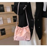 ショルダーバッグ 巾着バッグ 肩掛け | PlusNao | 詳細画像4 