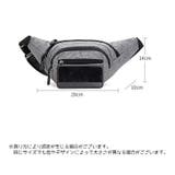 ボディバッグ ウエストバッグ ウエストポーチ | PlusNao | 詳細画像20 