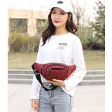 ボディバッグ ウエストバッグ ウエストポーチ | PlusNao | 詳細画像7 