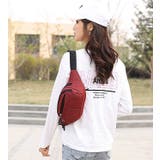 ボディバッグ ウエストバッグ ウエストポーチ | PlusNao | 詳細画像8 