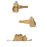 ウエストバッグ ウエストポーチ ボトルホルダー付き | PlusNao | 詳細画像7 