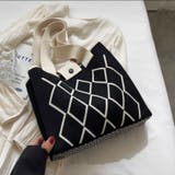 トートバッグ ニットバッグ ショルダーバッグ | PlusNao | 詳細画像3 