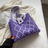 トートバッグ ニットバッグ ショルダーバッグ | PlusNao | 詳細画像7 