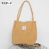 トートバッグ ショルダーバッグ コーデュロイ | PlusNao | 詳細画像14 