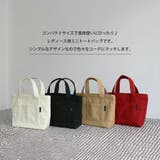 ミニトートバッグ ハンドバッグ ポケット | PlusNao | 詳細画像2 