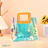 ビニールバッグ ハンドバッグ 透明バッグ | PlusNao | 詳細画像12 