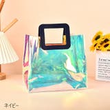 ビニールバッグ ハンドバッグ 透明バッグ | PlusNao | 詳細画像4 