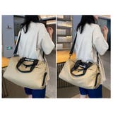 ボストンバッグ ショルダーバッグ 旅行カバン | PlusNao | 詳細画像5 