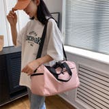 ボストンバッグ ショルダーバッグ 旅行カバン | PlusNao | 詳細画像8 