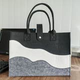 トートバッグ フェルトバッグ ハンドバッグ | PlusNao | 詳細画像5 