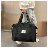 ボストンバッグ 拡張 キャリーオンバッグ | PlusNao | 詳細画像2 