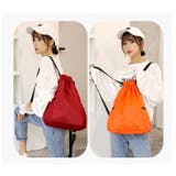 リュックサック ナップサック 男女兼用 | PlusNao | 詳細画像5 