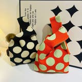 ニットバッグ ハンドバッグ トートバッグ | PlusNao | 詳細画像6 