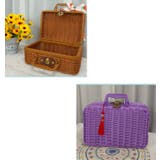 かごバッグ ハンドバッグ トランクバスケット | PlusNao | 詳細画像12 