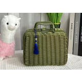 かごバッグ ハンドバッグ トランクバスケット | PlusNao | 詳細画像7 