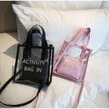 2wayクリアバッグ バッグ ショルダーバッグ | PlusNao | 詳細画像12 