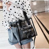 2wayクリアバッグ バッグ ショルダーバッグ | PlusNao | 詳細画像6 