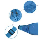 ウエストバッグ ランニングポーチ ボディバッグ | PlusNao | 詳細画像15 