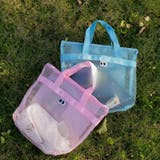 メッシュバッグ スパバッグ ビーチバッグ | PlusNao | 詳細画像10 