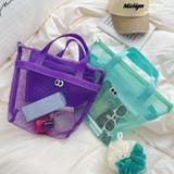 メッシュバッグ スパバッグ ビーチバッグ | PlusNao | 詳細画像3 