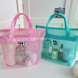 メッシュバッグ スパバッグ ビーチバッグ | PlusNao | 詳細画像6 