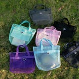 メッシュバッグ スパバッグ ビーチバッグ | PlusNao | 詳細画像7 