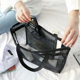 メッシュバッグ スパバッグ ビーチバッグ | PlusNao | 詳細画像4 