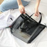 メッシュバッグ スパバッグ ビーチバッグ | PlusNao | 詳細画像5 