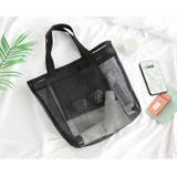 メッシュバッグ スパバッグ ビーチバッグ | PlusNao | 詳細画像6 