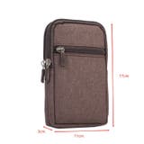 ウエストポーチ スマホポーチ ベルトポーチ | PlusNao | 詳細画像17 