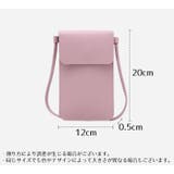 ミニショルダーバッグ スマホポーチ スマホポシェット | PlusNao | 詳細画像20 