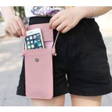 ミニショルダーバッグ スマホポーチ スマホポシェット | PlusNao | 詳細画像4 