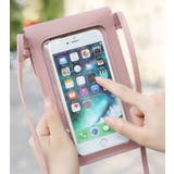 ミニショルダーバッグ スマホポーチ スマホポシェット | PlusNao | 詳細画像6 