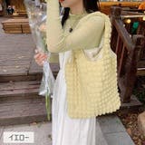 トートバッグ ポップコーンバッグ ワッフル風 | PlusNao | 詳細画像11 