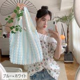 トートバッグ ポップコーンバッグ ワッフル風 | PlusNao | 詳細画像18 