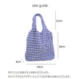 トートバッグ ポップコーンバッグ ワッフル風 | PlusNao | 詳細画像20 