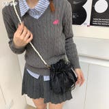 ショルダーバッグ 巾着バッグ レディース | PlusNao | 詳細画像18 