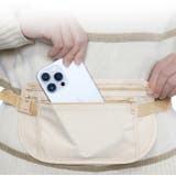 セキュリティポーチ ウエストポーチ シークレットポーチ | PlusNao | 詳細画像3 