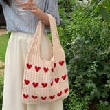 トートバッグ ニットバッグ ショルダーバッグ | PlusNao | 詳細画像4