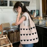 トートバッグ ニットバッグ ショルダーバッグ | PlusNao | 詳細画像8