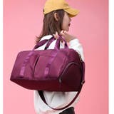 ボストンバッグ キャリーオンバッグ レディース | PlusNao | 詳細画像4 