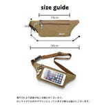 ランニングポーチ ランニングバッグ ボディバッグ | PlusNao | 詳細画像20 