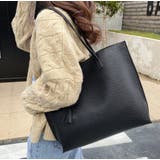 トートバッグ レディース レザー調 | PlusNao | 詳細画像2 