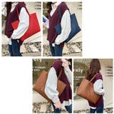 トートバッグ レディース レザー調 | PlusNao | 詳細画像4 